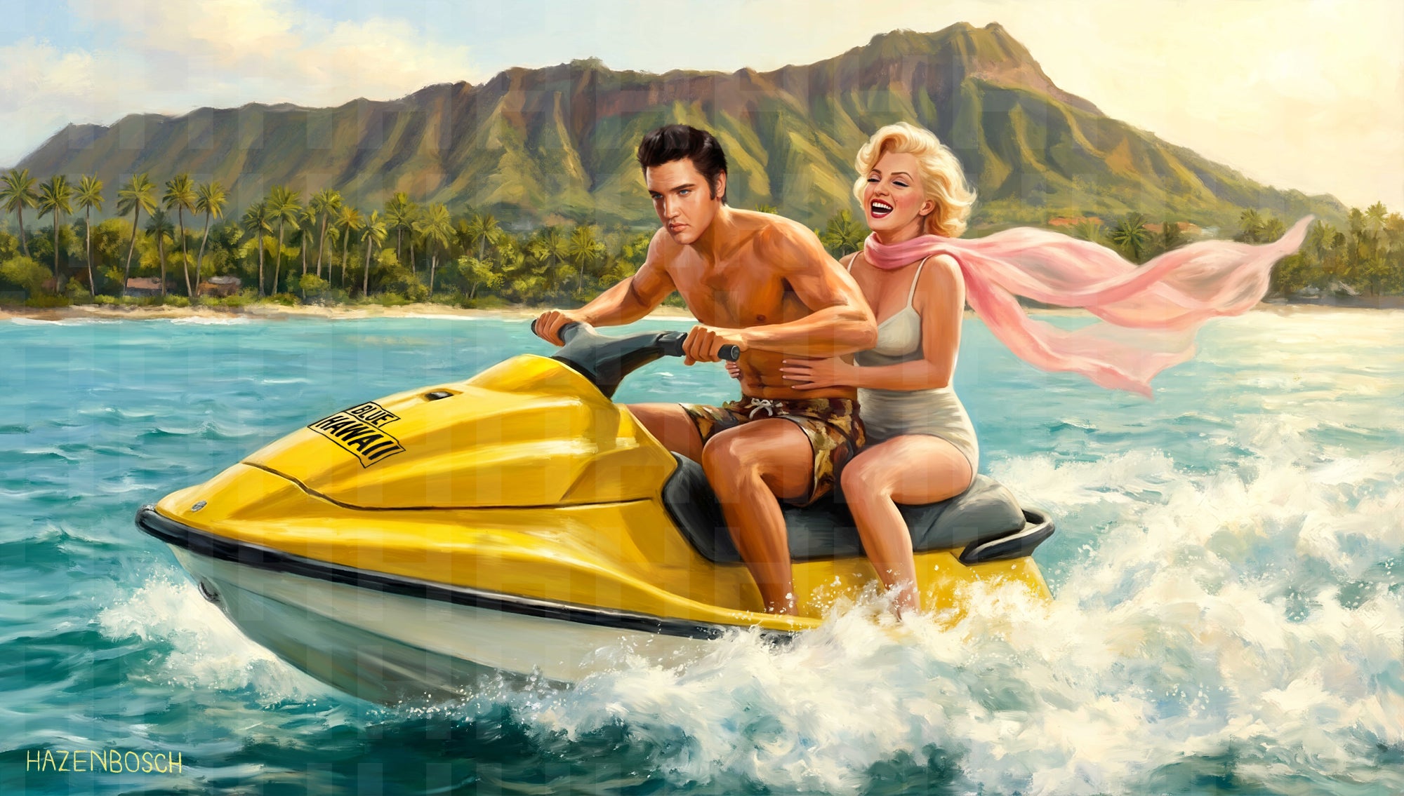 Jetski 200 x 112 cm
