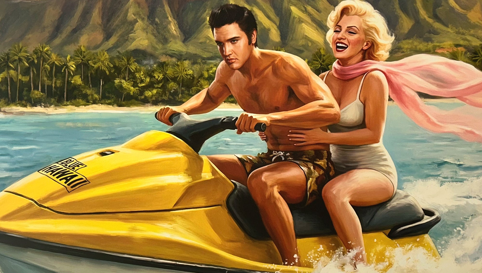 Jetski 200 x 112 cm